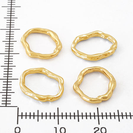 Metal Rings: Natural Oval Gold