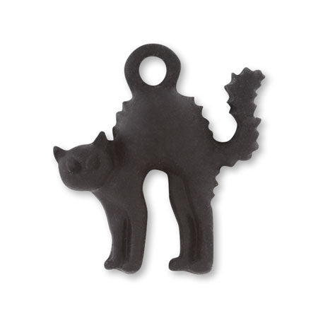 Charm Angry Cat No.2 Matte Black