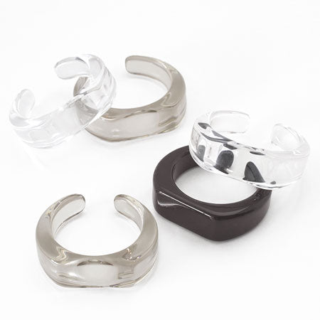Clear Ring Plastic Paste