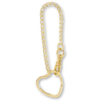 Bag Charm No. 10 Heart Gold