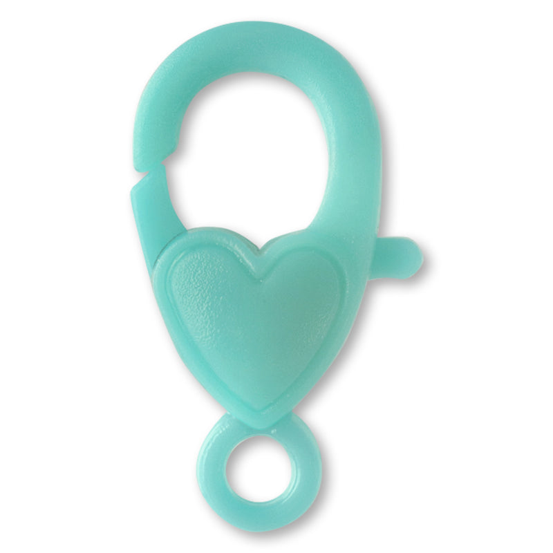 Plastic Kanican (Heart) Turquoise
