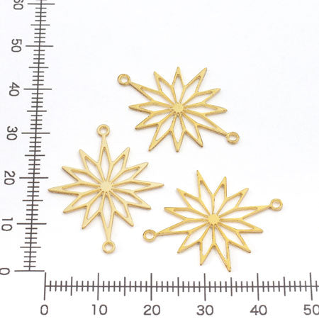 Etched parts star gold