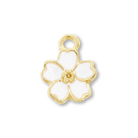 Charm Sakura No.1 1 ring White/G