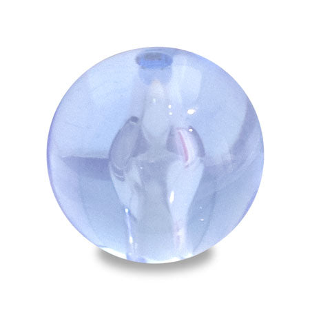 Acrylic made in Germany round light sapphire