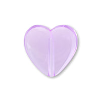 Acrylic Germany: Plante Heart: Clear Lavender