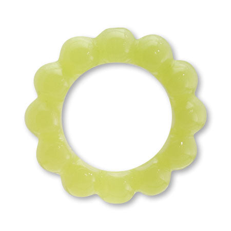 Acrylic German Bubble Ring Green Tea