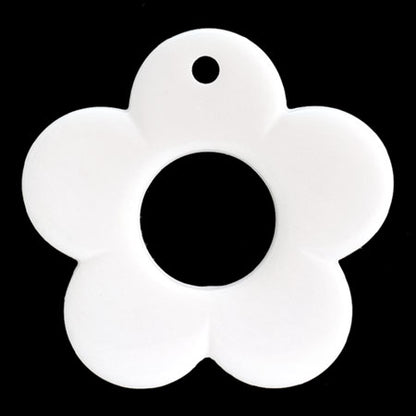 Acrylic German flower 32 top white