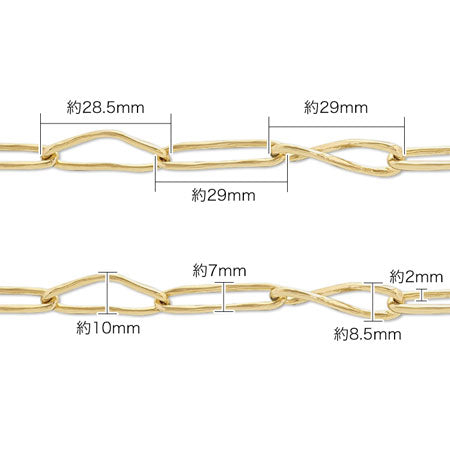 チェーン K-404　ゴールド