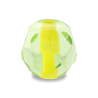 Czech fire polish Peridot / yellow