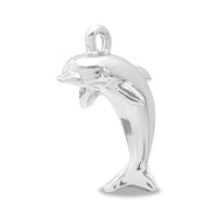 Charm dolphin silver plated