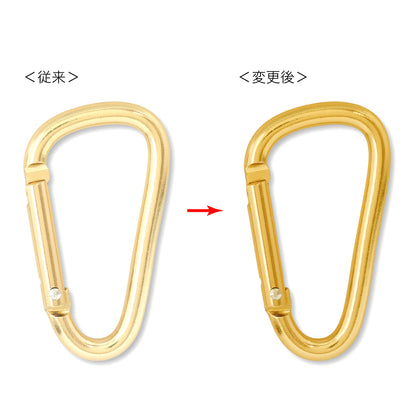 Carabiner hook gold