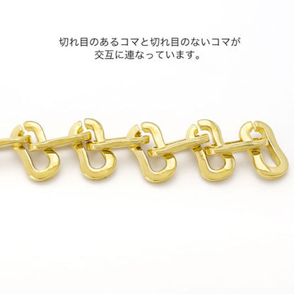 Chain k-405 rhodium color