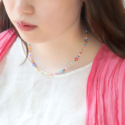 Kit Mixed Bead Necklace Multi/G(KR0796)