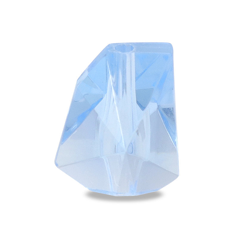 Acrylic Made in Germany Faceted Ice Tranquil Blue