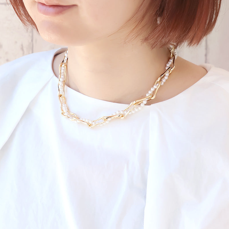 Chain K-412 Rhodium color – 貴和製作所オンラインストア
