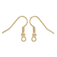 ピアス 釣針　ゴールド