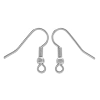 ピアス 釣針　ロジウムカラー