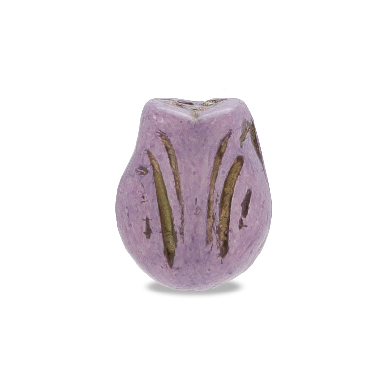 Czech tulip 3 purple opal/G