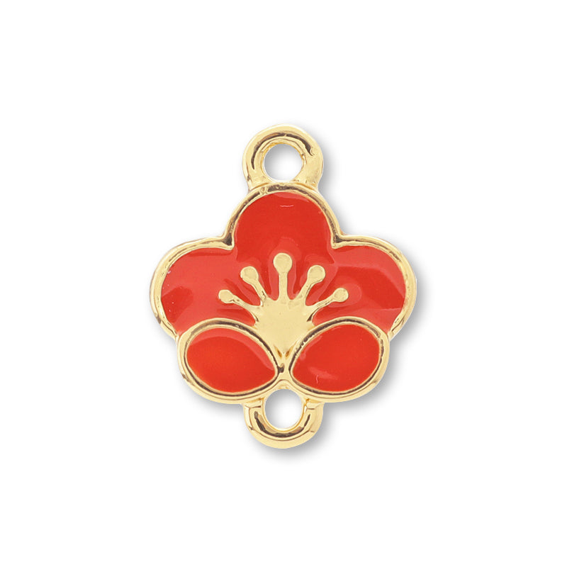 Charm Japanese -style plum 2 Kan Red/G