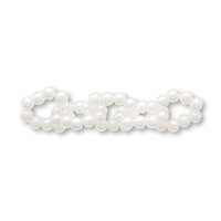 Bead part pearling 5. White.