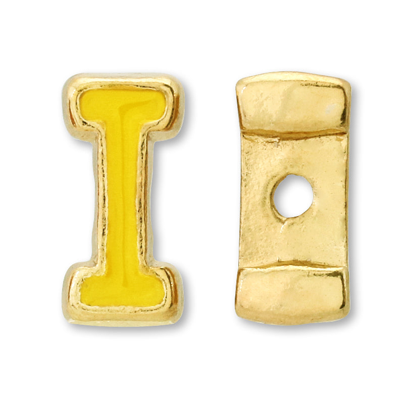 Metal Parts Initial Epo I Gold (Yellow)