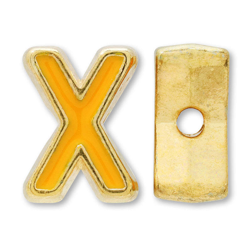 Metal Parts Initial Epo X Gold (Orange)