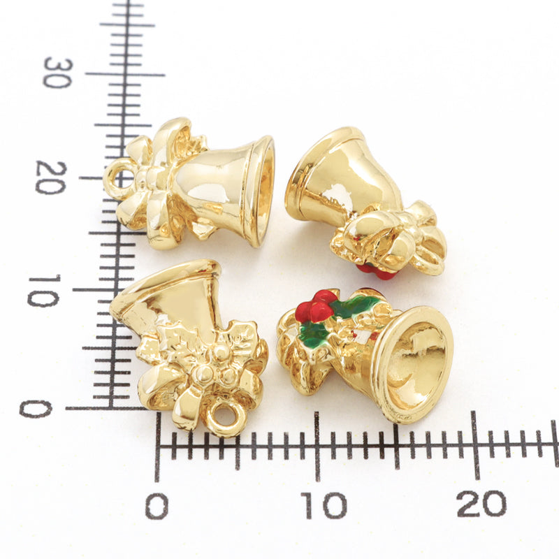 Charm Christmas Bell No.2 Gold