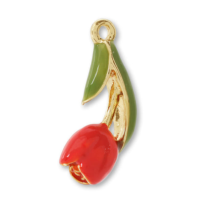 Charm Tulip Red/G