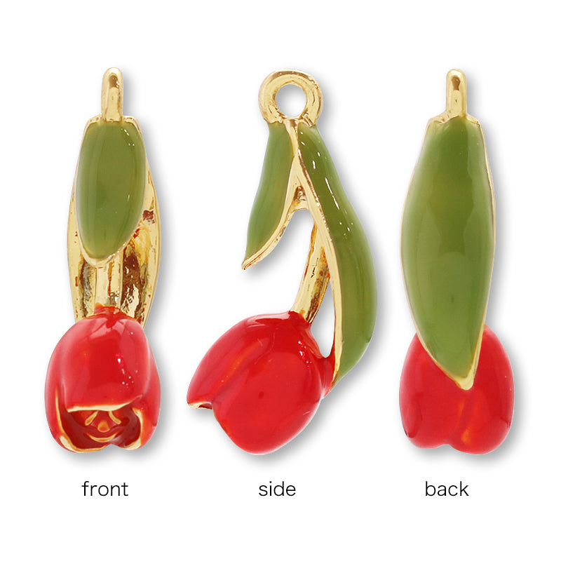 チャーム チューリップ イエロー/G – 貴和製作所オンラインストア