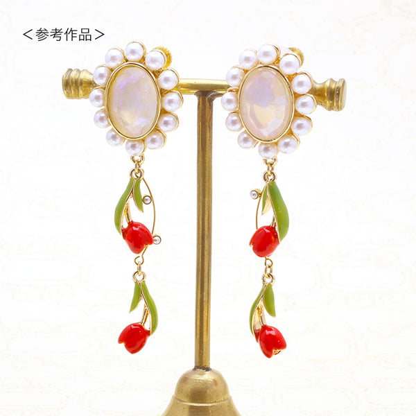 チャーム チューリップ ホワイト/G – 貴和製作所オンラインストア