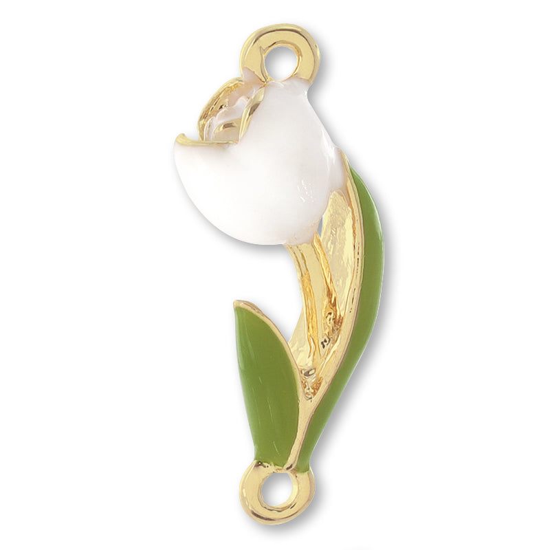 Charm Tulip 2 Can White/G