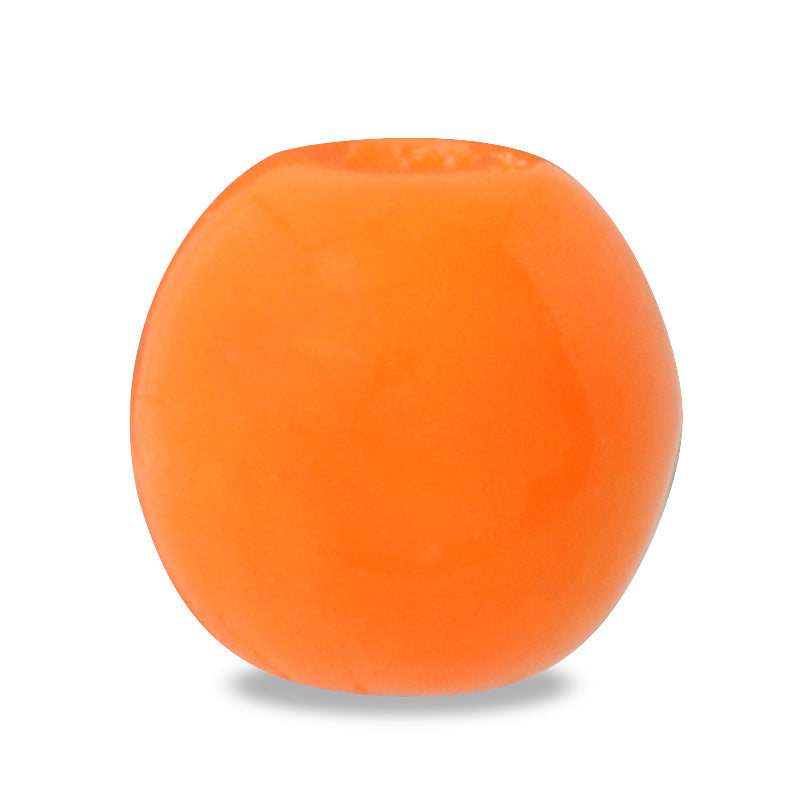 Czech Round Opack Orange
