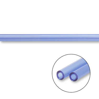 German PVC Code Tube Clear Blue