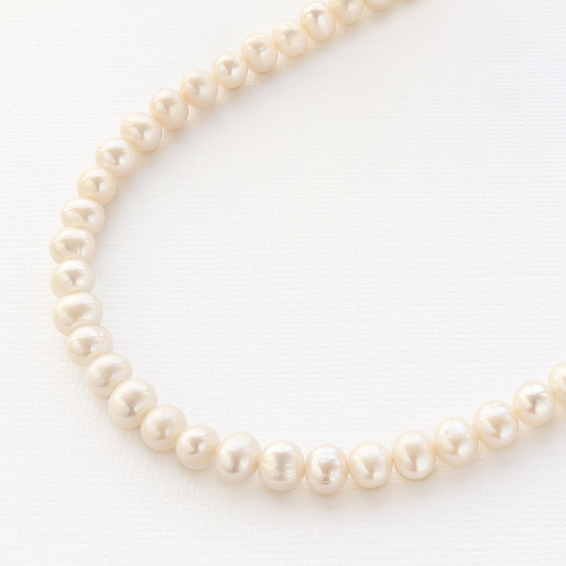 [KIWA BRIDAL] KBPN-3 Water Pearl Necklace