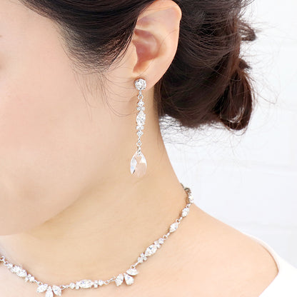 [KIWA BRIDAL] KBE-3 Crystal Drop Year Accessories