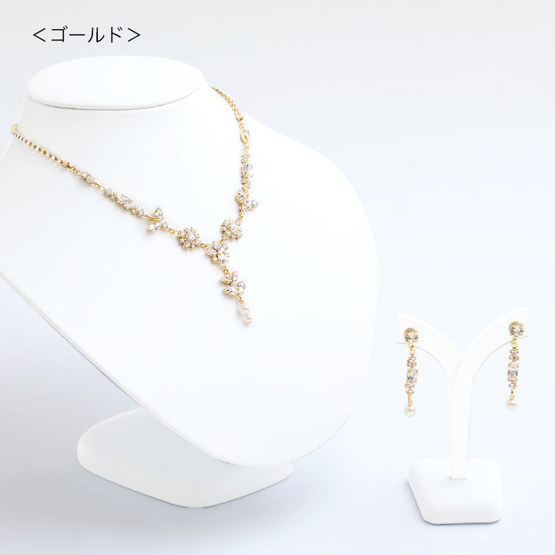 【KIWA BRIDAL】伶美うらら 月の約束 ネックレス／イヤリング