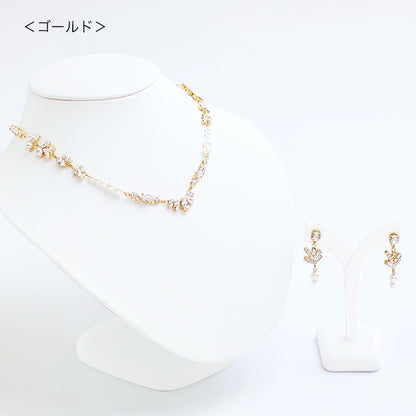 [KIWA BRIDAL] Reimi Urara Eternal smile necklace / earrings