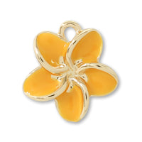 Charm Plumeria 1 Can Orange/G