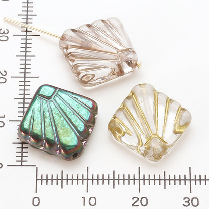 Czech diamond shell crystal/B
