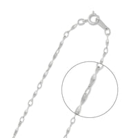 Chain Necklace K-339 Rhodium color