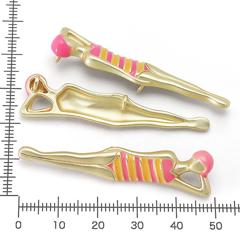 Spanish parts Swimmer back 2 cans pink yellow/mg