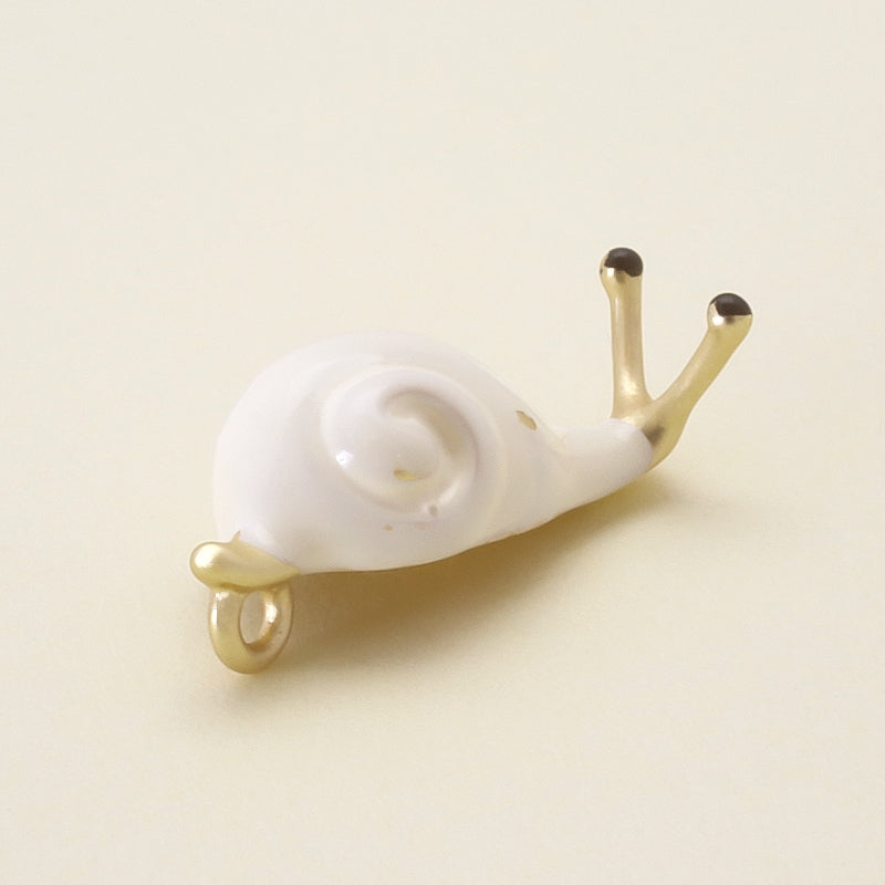 Spanish parts with snail back, white/mg