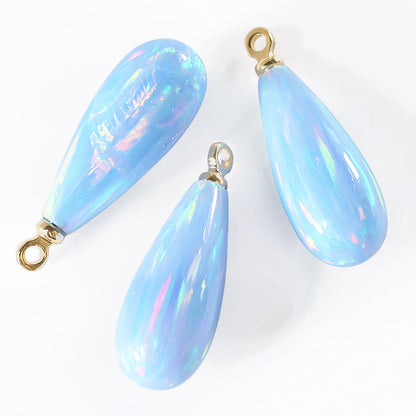 Artificial Opal (KYOTO OPAL) Shizuku Sky Blue/G