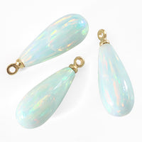 Artificial Opal (KYOTO OPAL) Shizuku Mint Blue/G