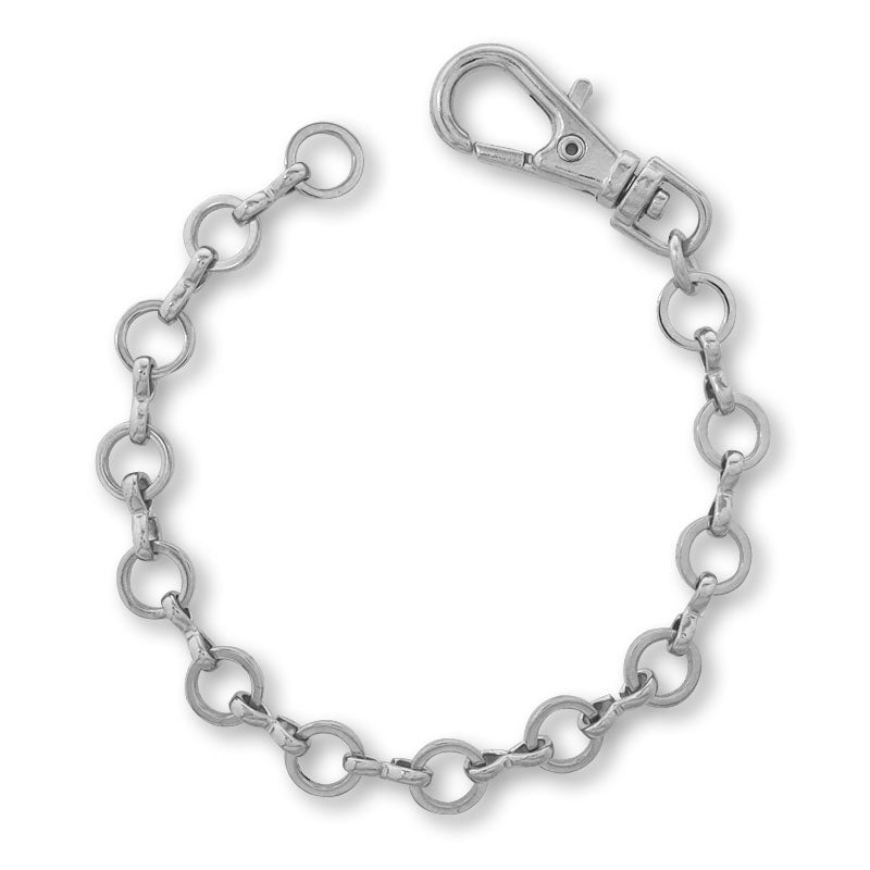 Bag charm No.14 rhodium color/nickel