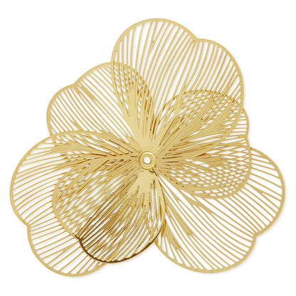 Metal Flower No.31 Gold