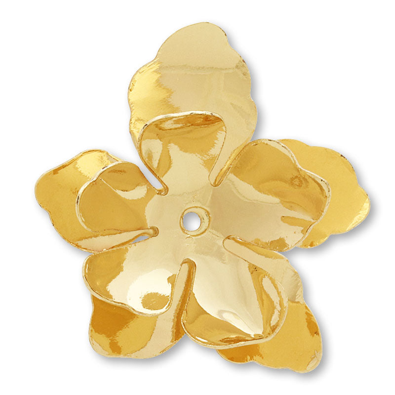 Metal Flower No.30 Gold