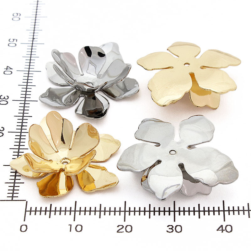 Metal Flower No.30 Gold