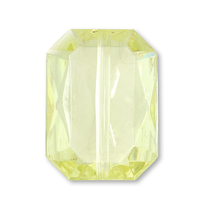 Acrylic Germany Rectangle 4 Lime Yellow