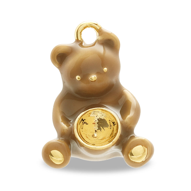 BezelCharm Teddy Bear 